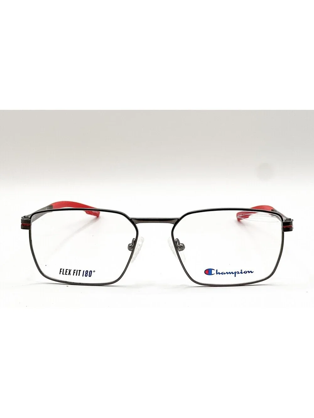 Champion Made C02 Matte Gunmetal Rectangle Authentic Eyeglass Frames 55-17-140